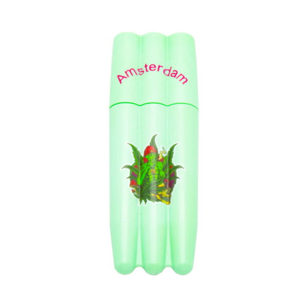 Triple Tube Holder - Amsterdam Alien - Turquoise