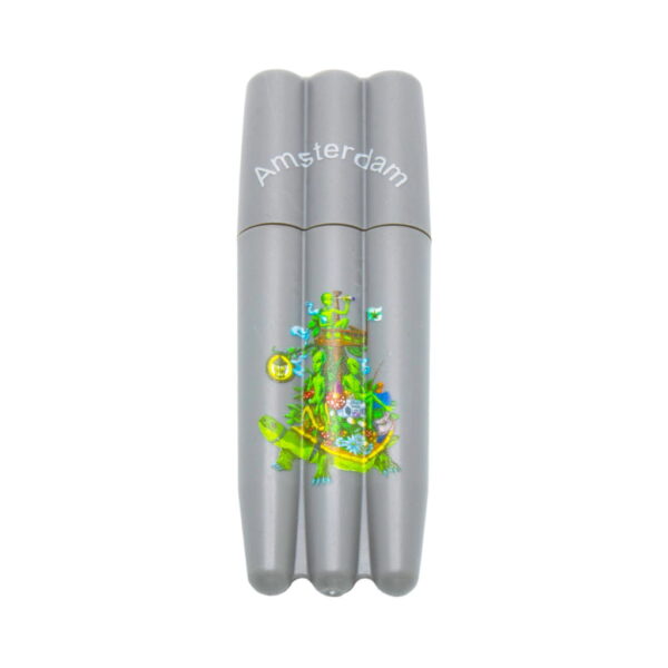 Triple Tube Holder Design - Amsterdam Alien - Grey