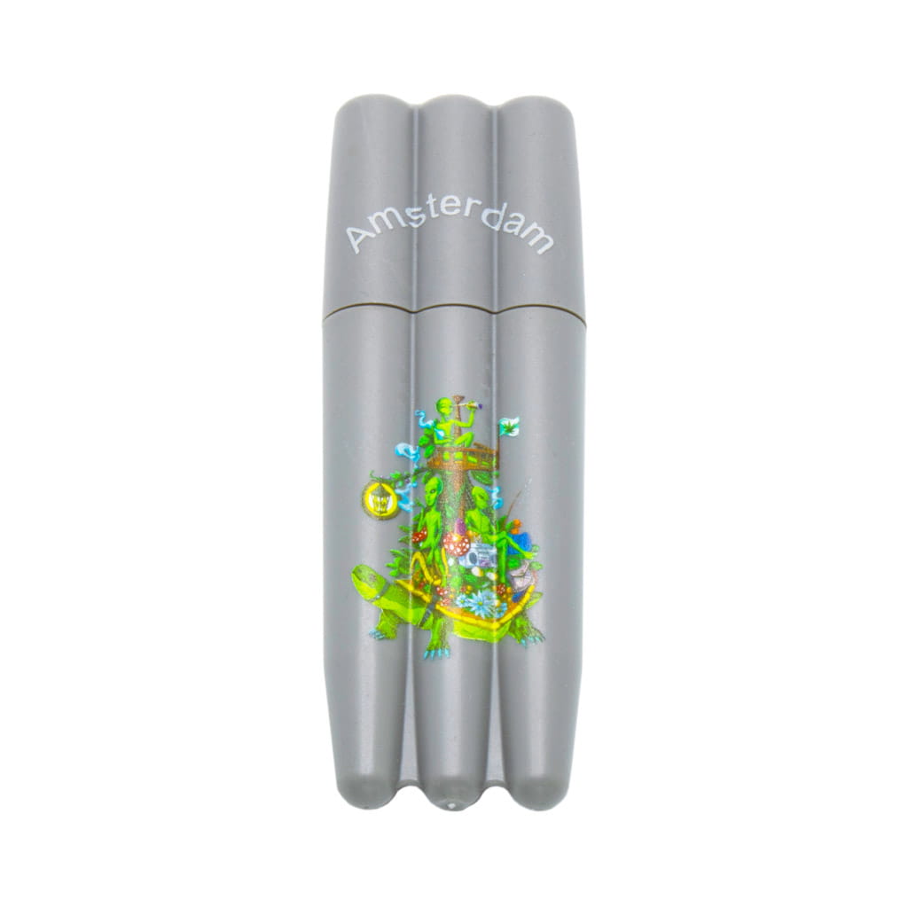 Triple Tube Holder Design - Amsterdam Alien - Grey