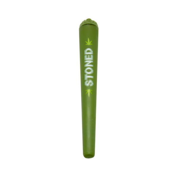 Tube Holder - Leaves Design - Green - Design B