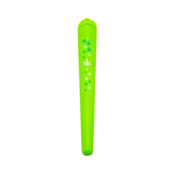 Tube Holder - Leaves Design - Green - Design C