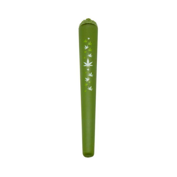 Tube Holder - Leaves Design - Green - Design D