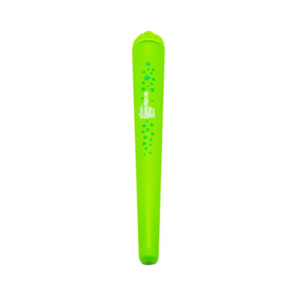 Tube Holder - Leaves Design - Green - Design E