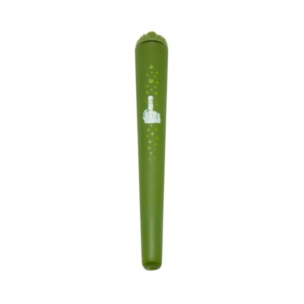 Tube Holder - Leaves Design - Green - Design F