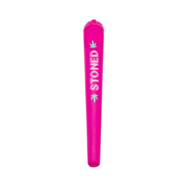 Tube Holder - Leaves Design - Pink  - Design B