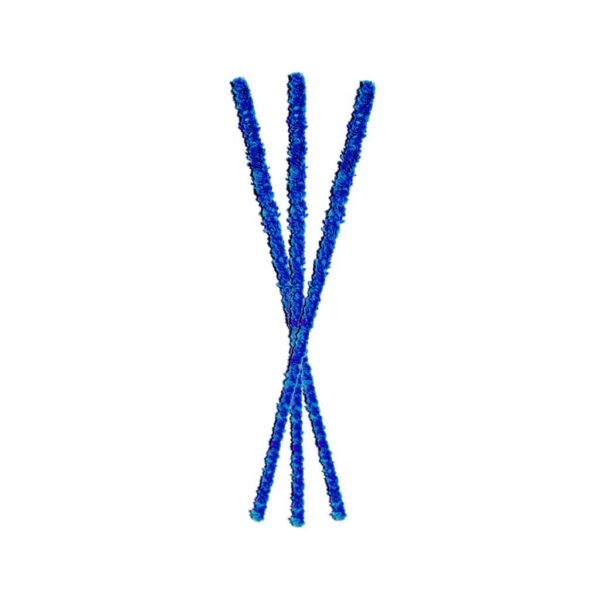 Soft Pipe Cleaner - Blue (25 pcs per bag)