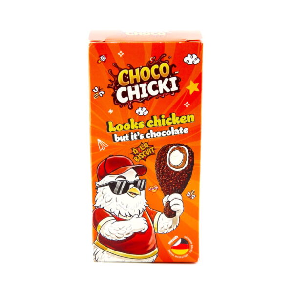 Choco Chicki - Milk Chocolate with Hazelnut Cream Filling - Biscuit