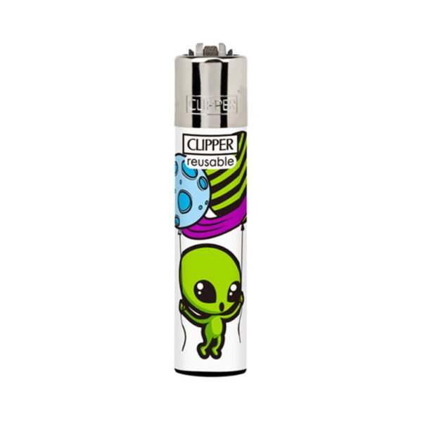 Clipper Premium Smoking Lighters - Cosmo Crazy 1 - Design 2/4