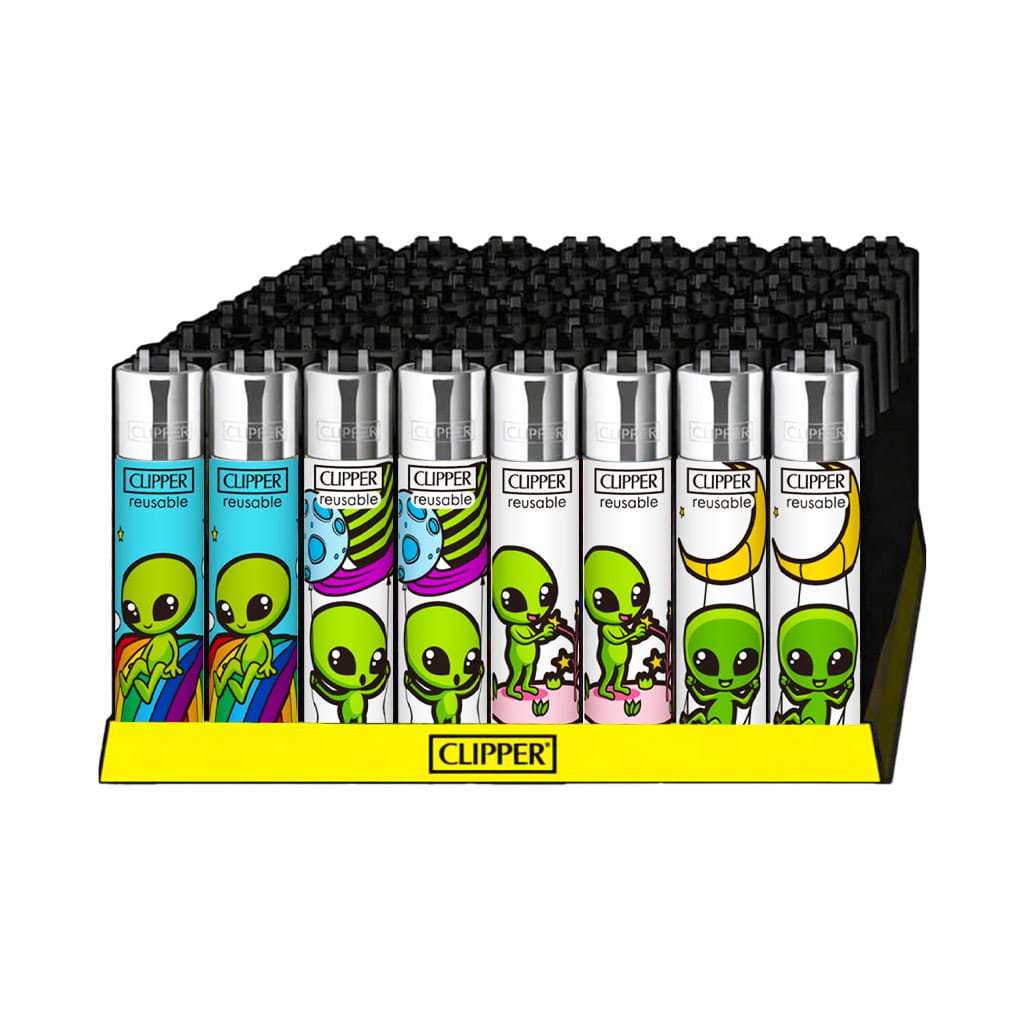 Clipper Premium Smoking Lighters - Cosmo Crazy 1 - Wholesale Display - Image 2