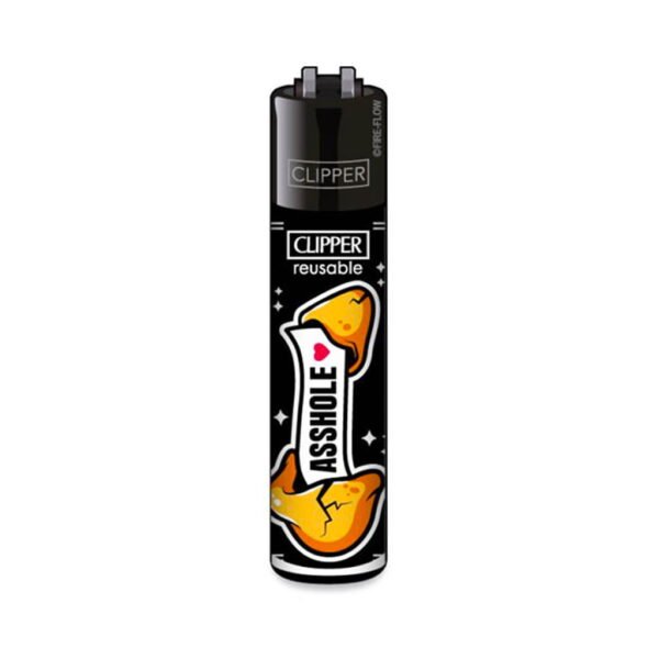 Clipper Premium Smoking Lighters - Fortune Cookies - Design 1/4