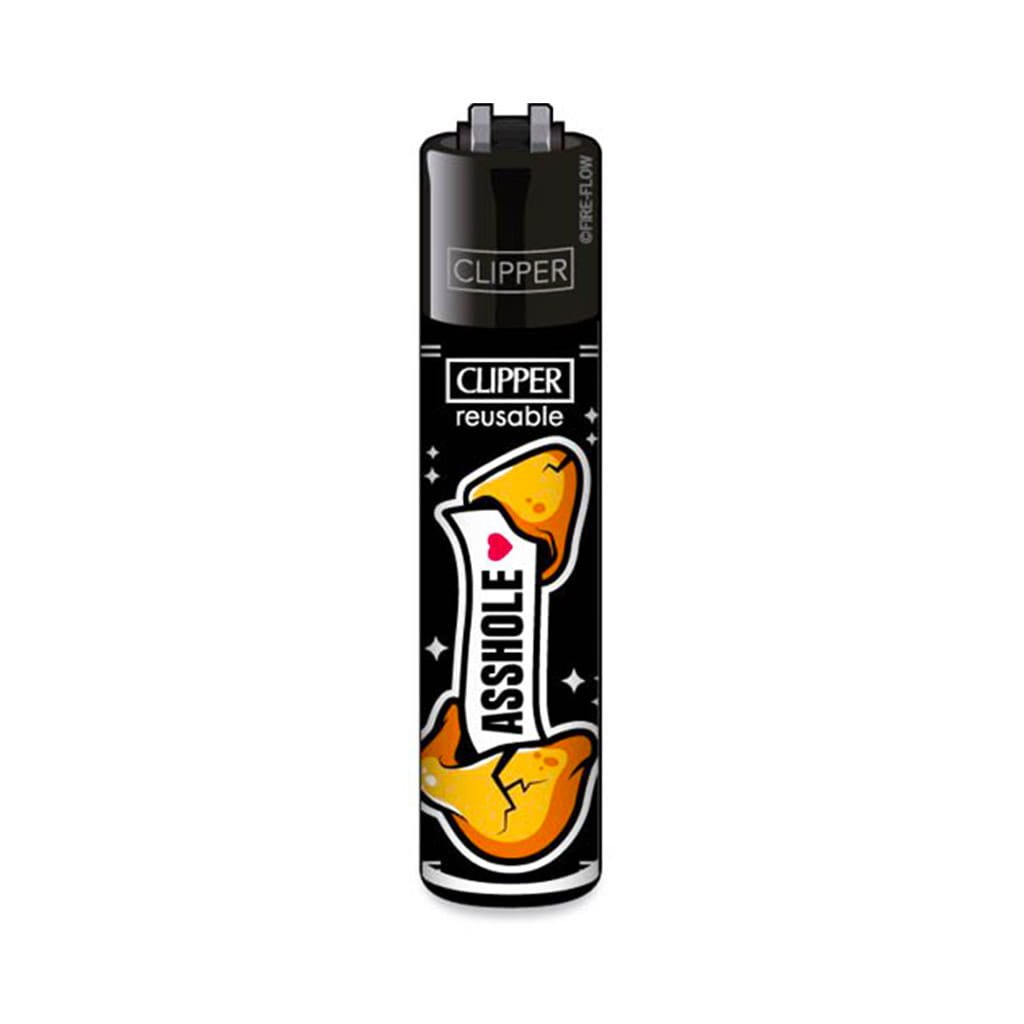Clipper Premium Smoking Lighters - Fortune Cookies - Design 1/4
