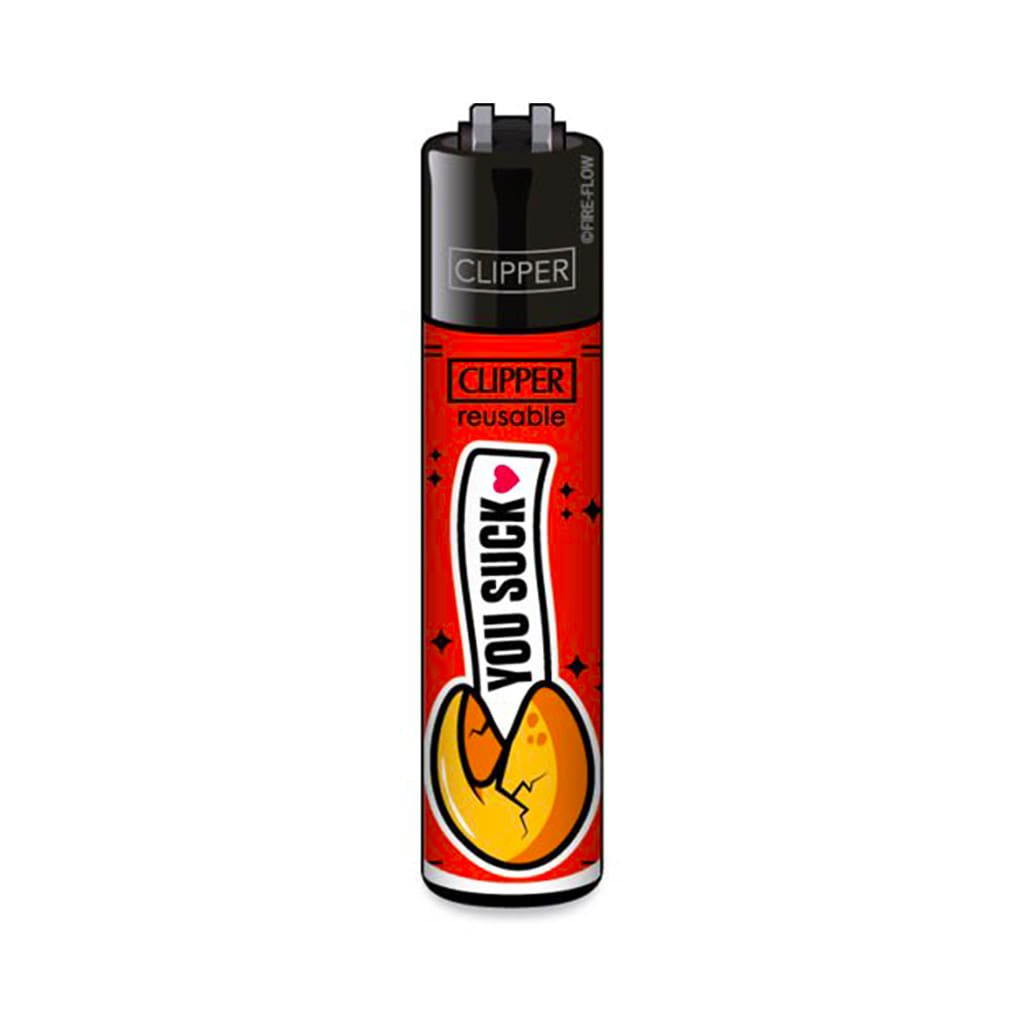 Clipper Premium Smoking Lighters - Fortune Cookies - Design 2/4