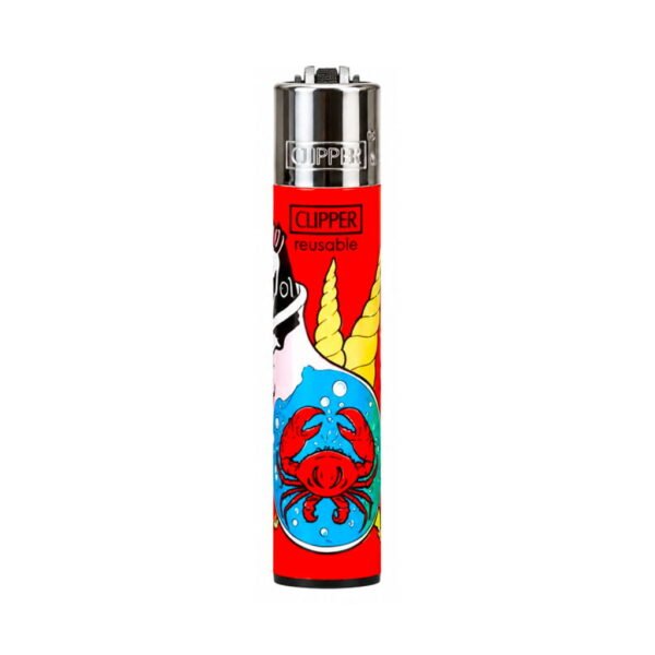Clipper Premium Smoking Lighters - Sea Bottles - Design 2/4
