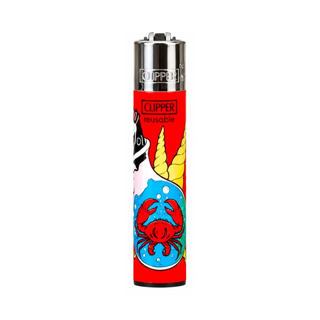Clipper Premium Smoking Lighters - Sea Bottles - Design 2/4