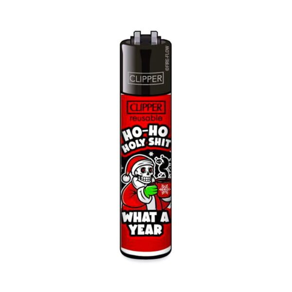 Clipper Premium Smoking Lighters - X-Mas Slogan 2 - Design 1/4