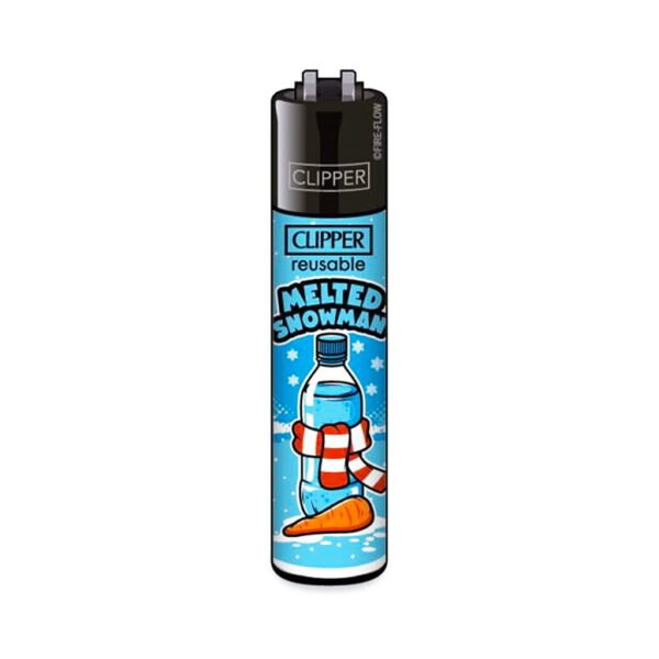Clipper Premium Smoking Lighters - X-Mas Slogan 2 - Design 2/4