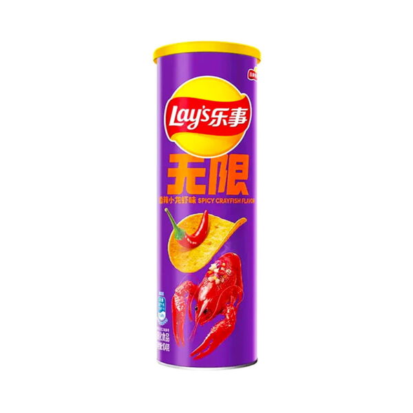 Lay's Stax - Spicy Crayfish Flavour - Chinese Edition