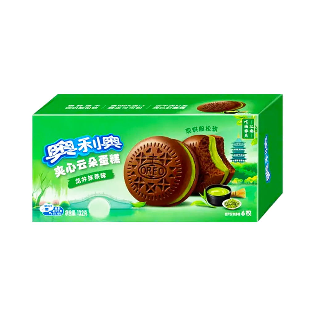 Oreo Longjing Cloud Cake - Matcha Flavour - Chinese Edition