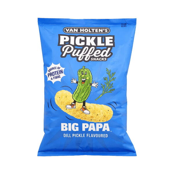 Van Holten's Pickle Puffed Snacks - Big Papa