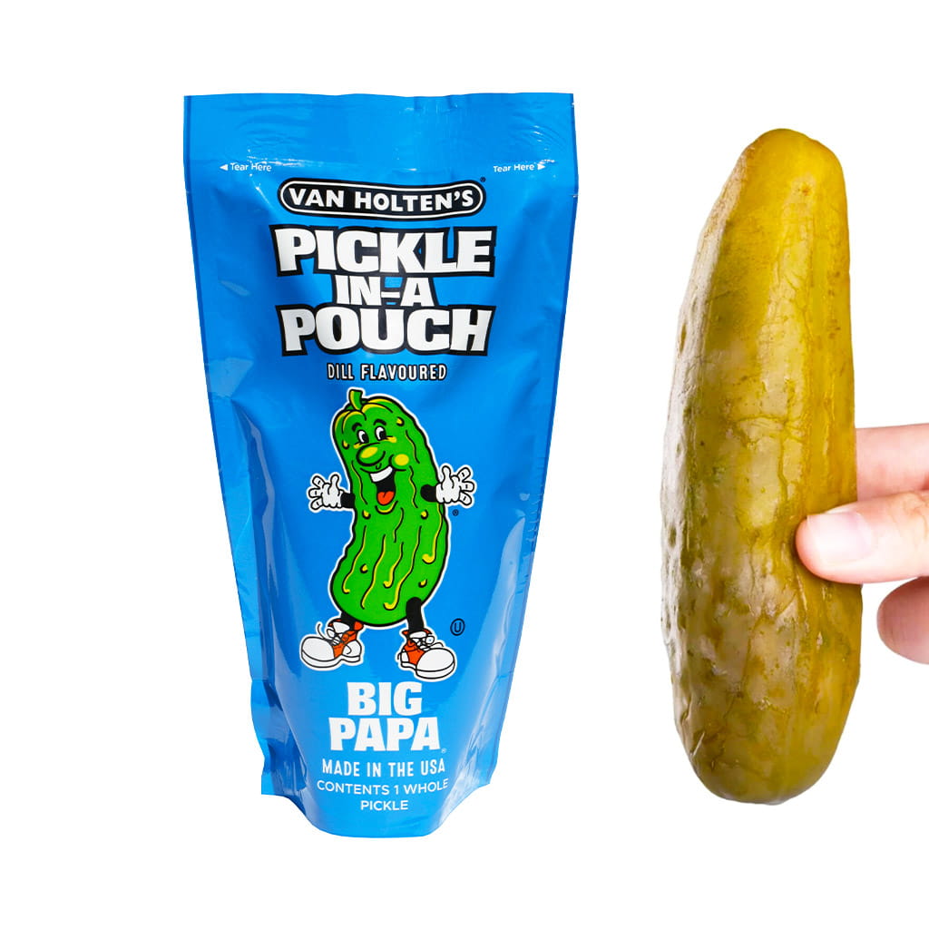 Van Holten's Pickle in a Pouch - Big Papa Dill Pickle