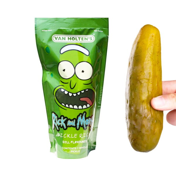 Van Holten's Pickle in a Pouch - Rick & Morty Pickle Rick