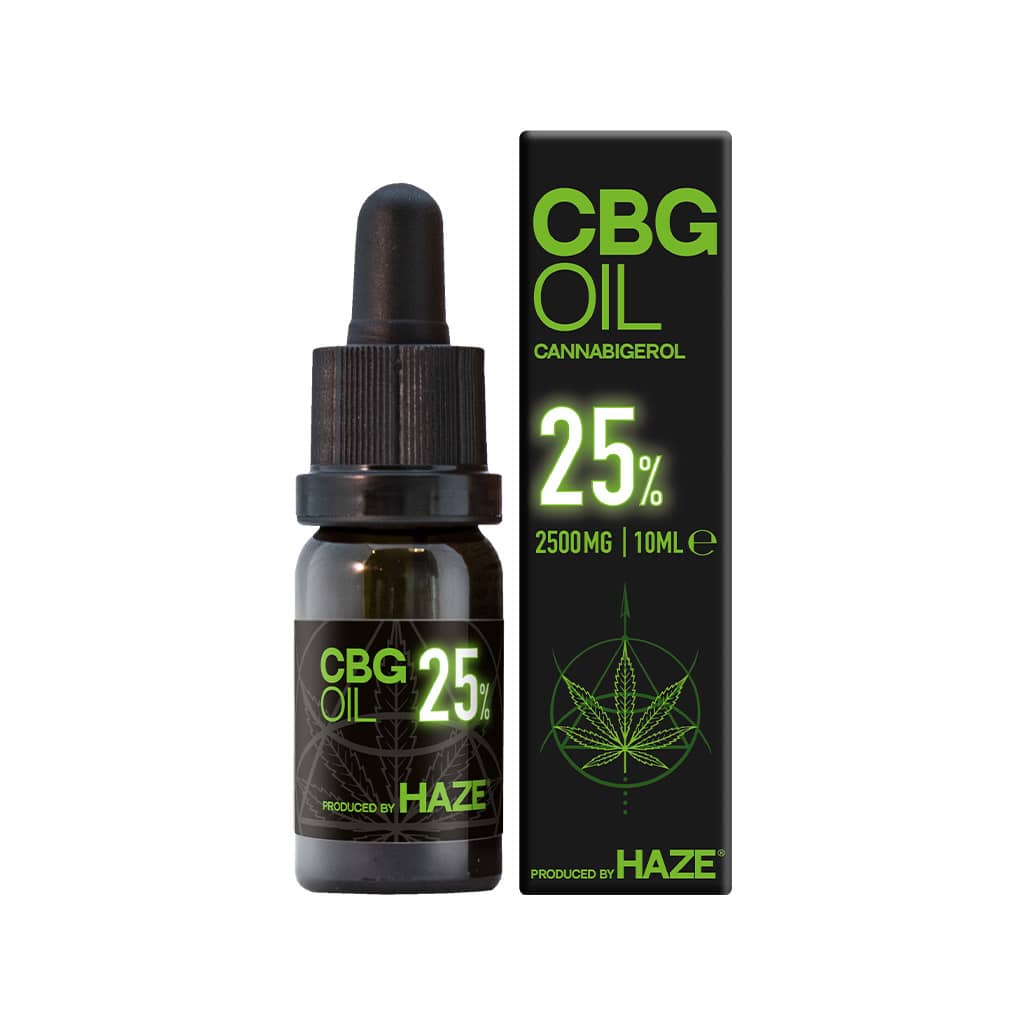 HaZe 25% CBG (Cannabigerol) Oil (10ml)