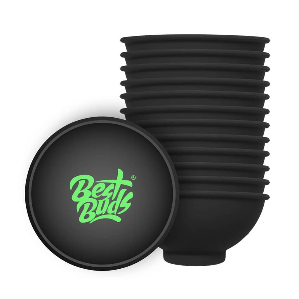 Best Buds Black Silicone Mixing Bowl (7cm)