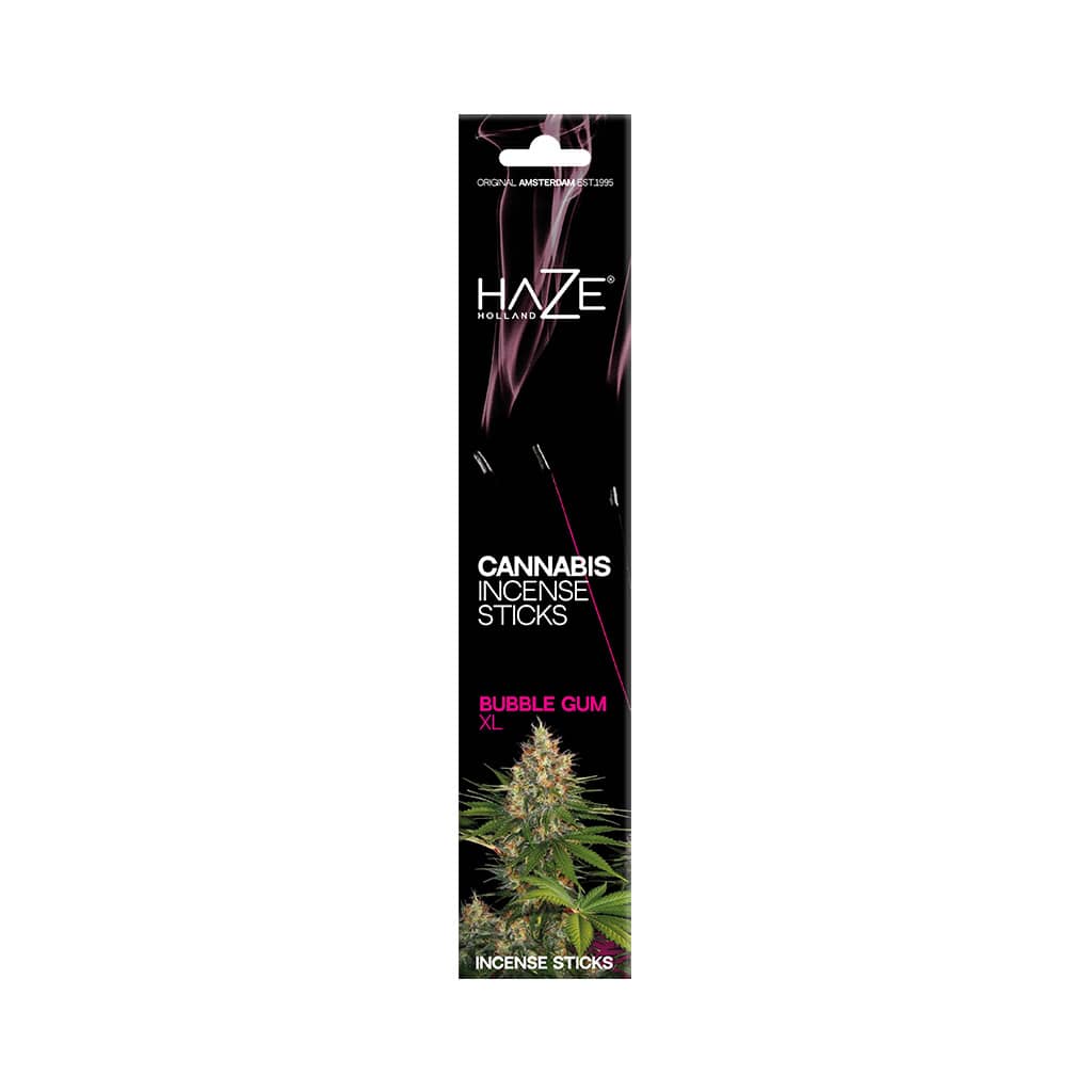 HaZe Bubblegum XL Scented Cannabis Incense Sticks