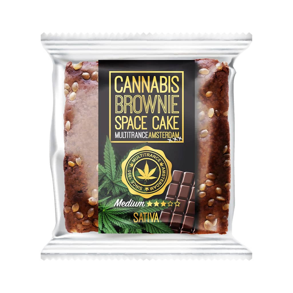 Cannabis Chocolate Brownie (Medium Sativa Flavour)