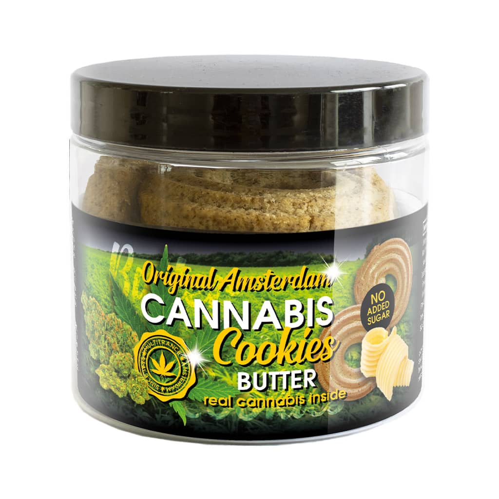 Cannabis Butter Cookie Bites – Jar