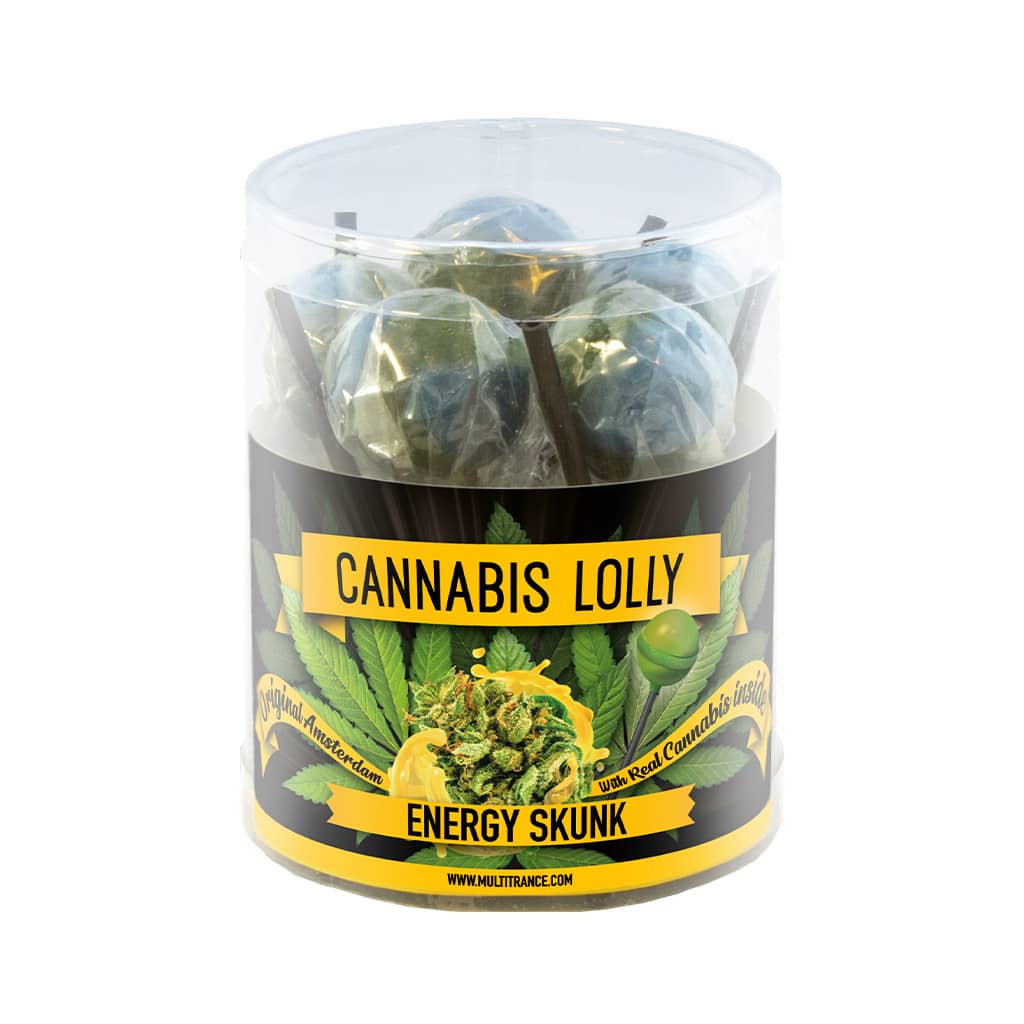 Cannabis Energy Skunk Lollies – Gift Box (10 Lollies)