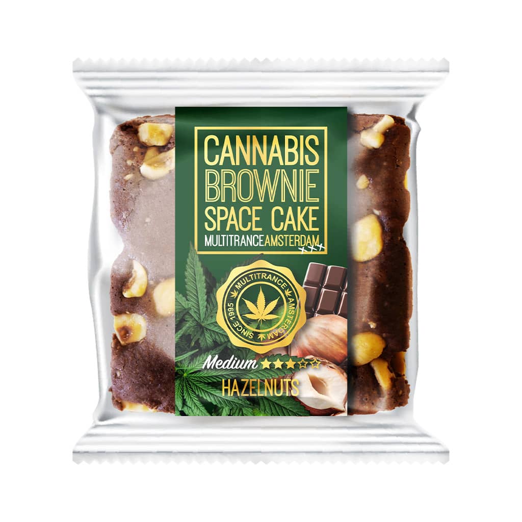 Cannabis Hazelnut Brownie (Medium Sativa Flavour)