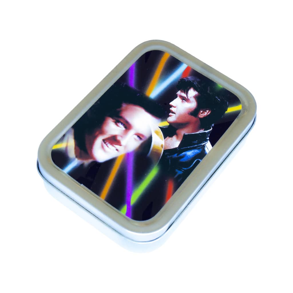 Cannabis Metal Tin Box Party Elvis (Large)