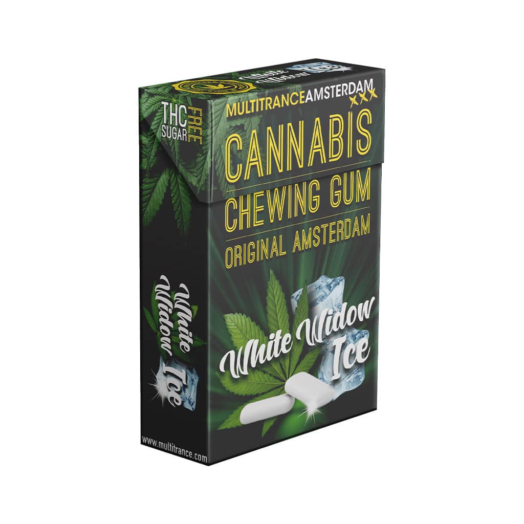 Cannabis White Widow Ice Chewing Gum (Sugar Free)