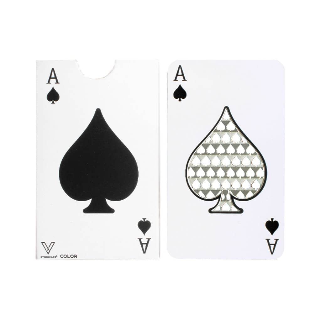 V Syndicate Ace of Spades Card Grinder