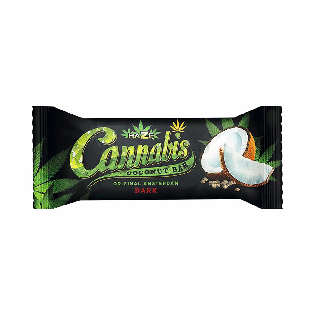 HaZe Cannabis Coconut Dark Chocolate Bar | Multitrance