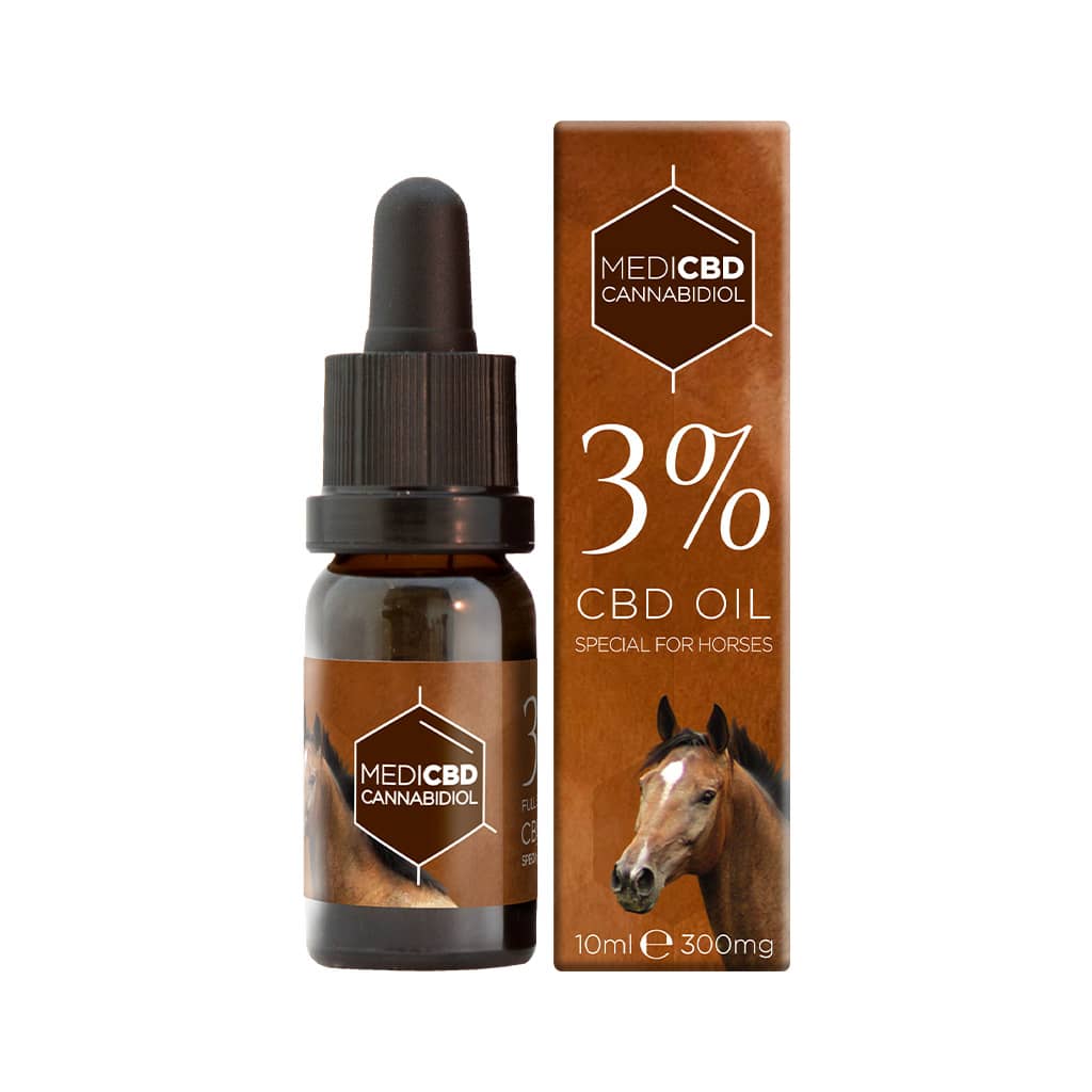 MediCBD 3% Cannabidiol Oil for Horses (10ml)