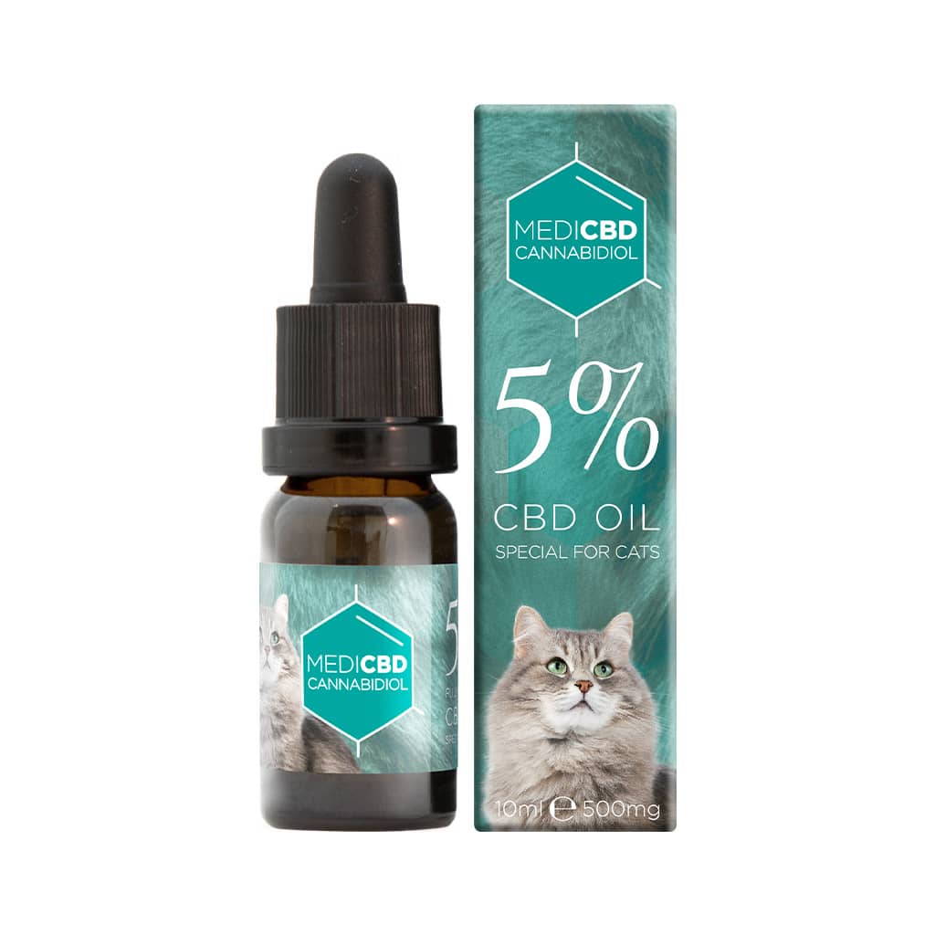MediCBD 5% Cannabidiol Oil for Cats (10ml)