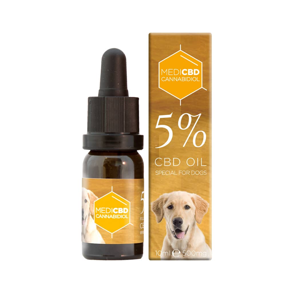 MediCBD 5% Cannabidiol Oil for Dogs (10ml)