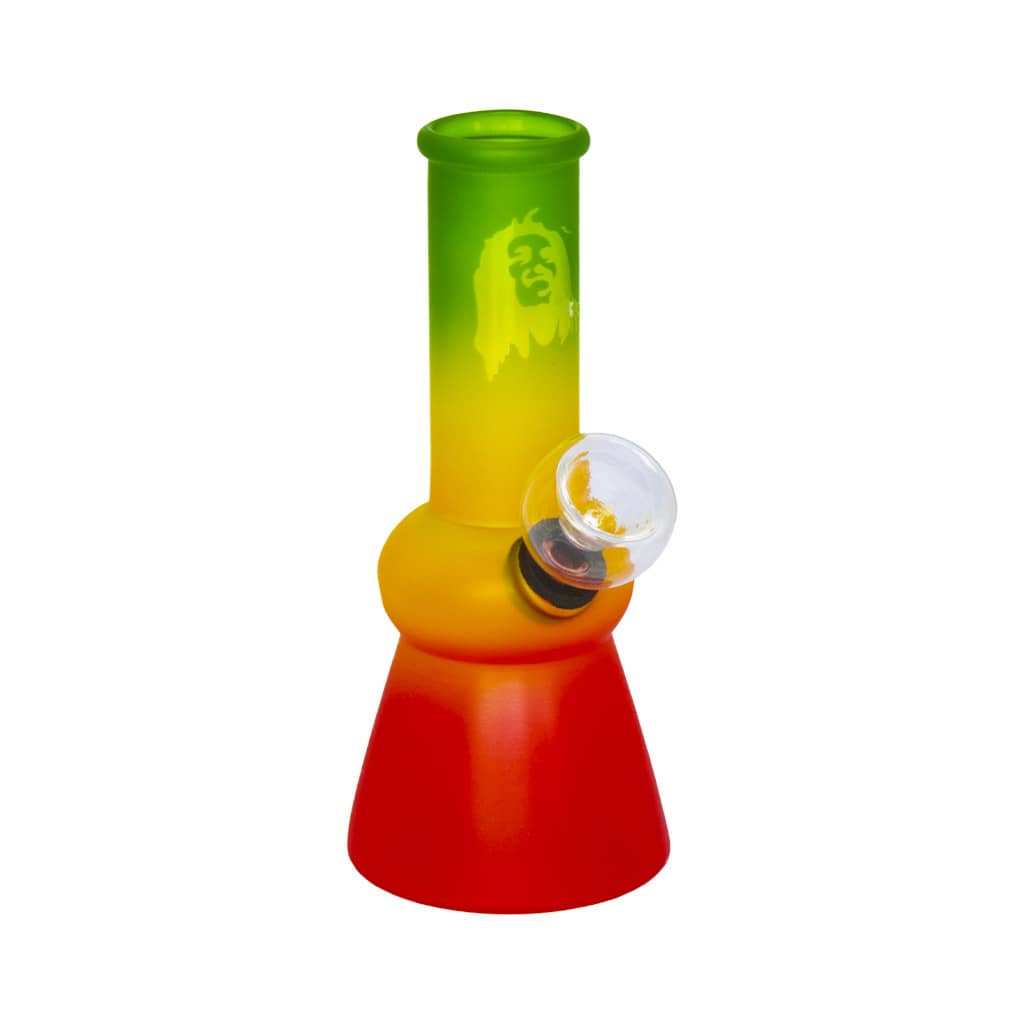 Rasta Man Glass Bong Rasta 2 Matte Multitrance 8257