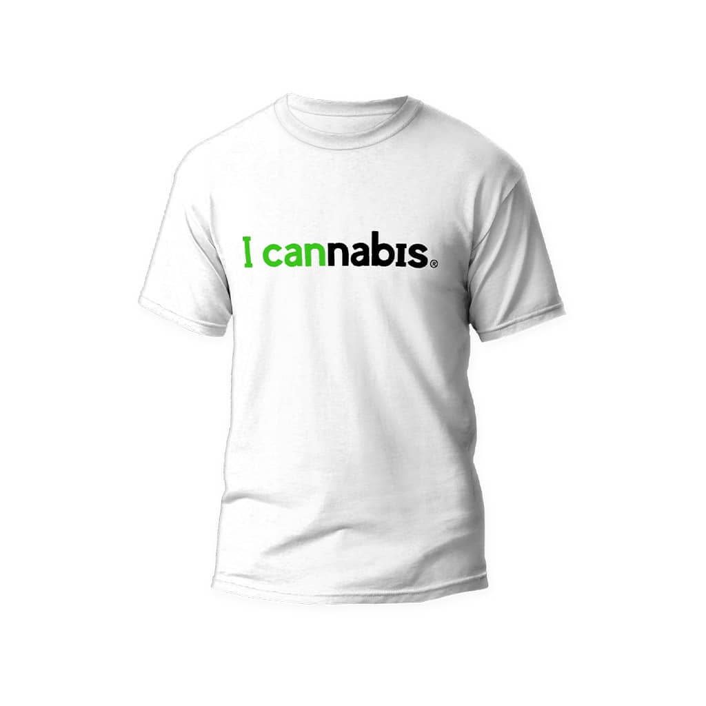 Men’s i cannabis T-shirt (White)