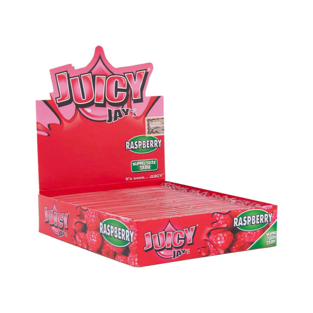 Juicy Jay's Raspberry King Size Rolling Paper | Multitrance