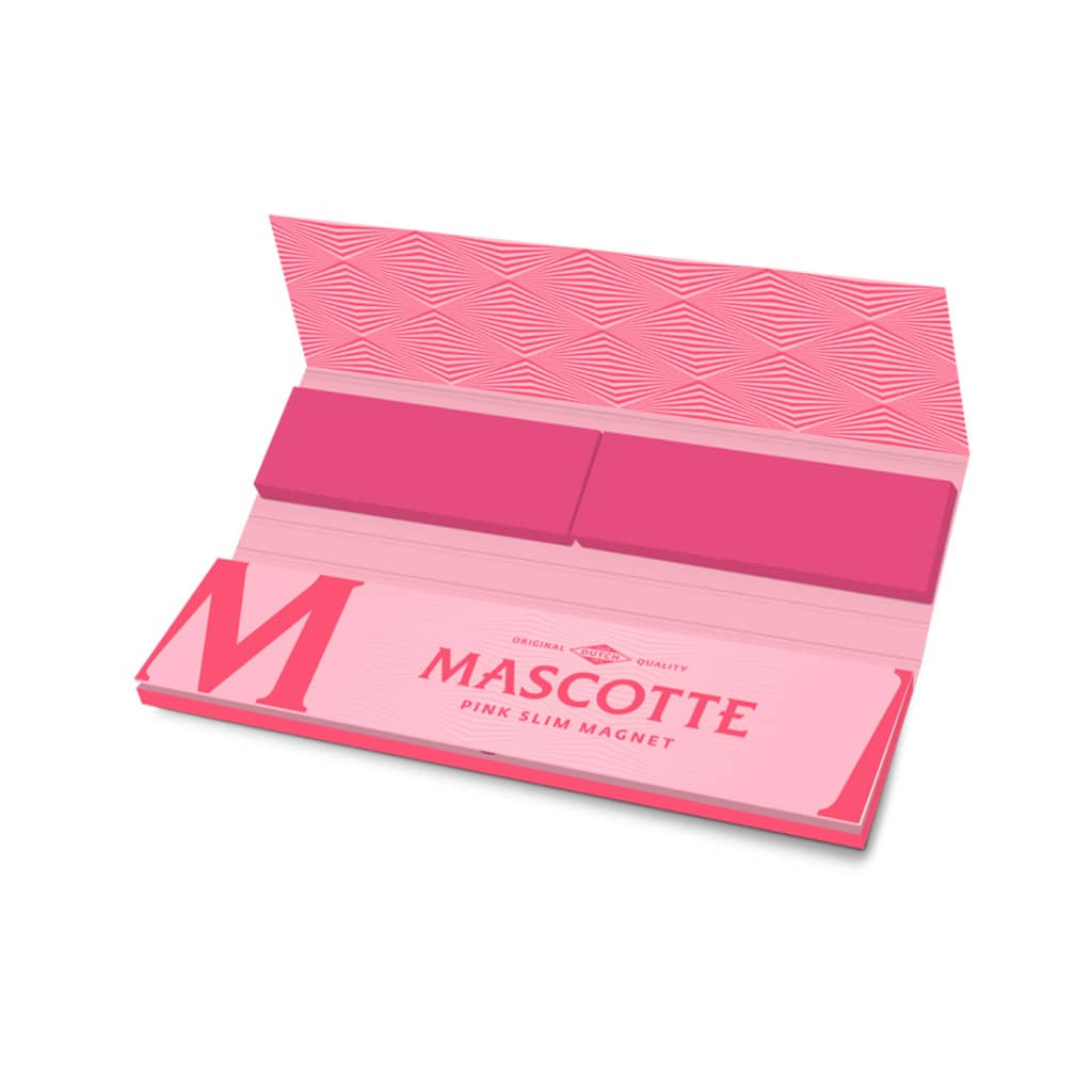 Mascotte Slim Combi Pack – Pink Rolling Paper + Tips (Pink Edition)