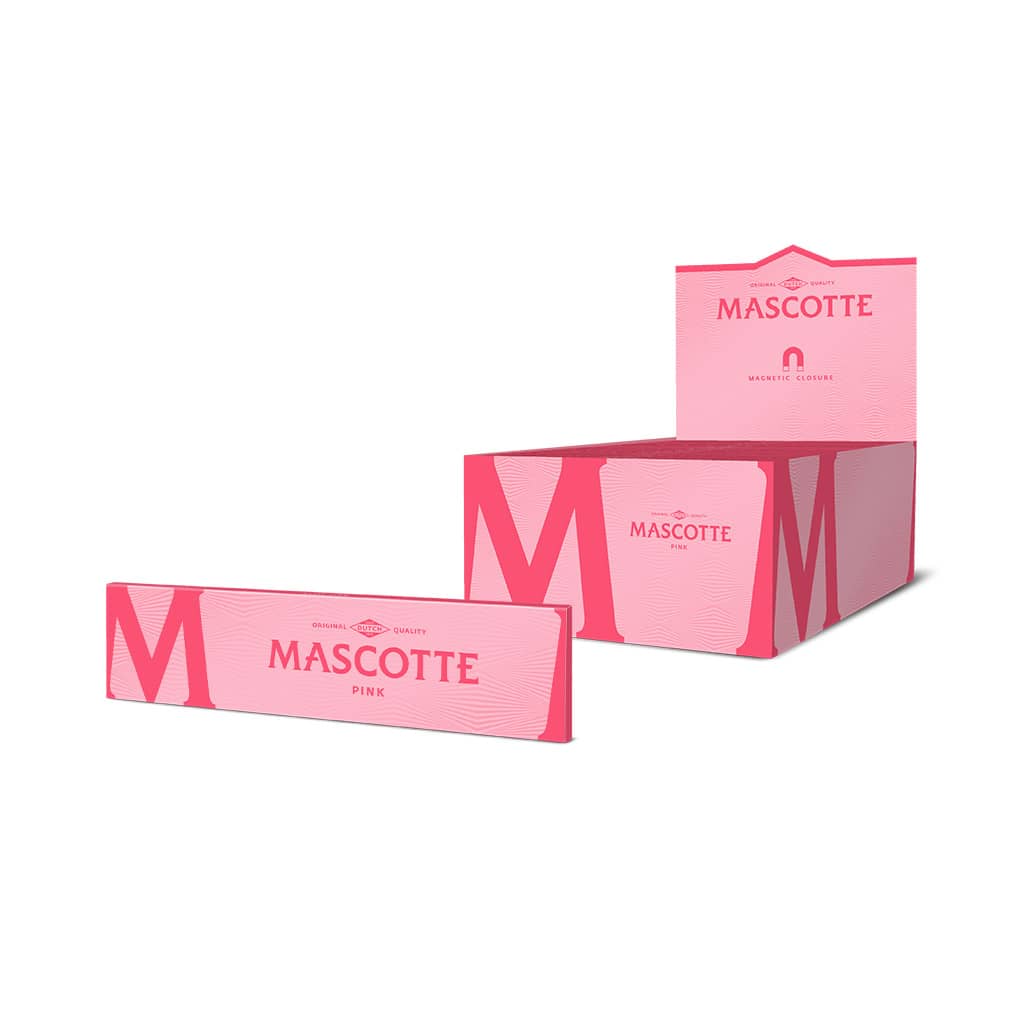 Mascotte Slim Size Magnetic Closure Rolling Paper (Pink Edition)