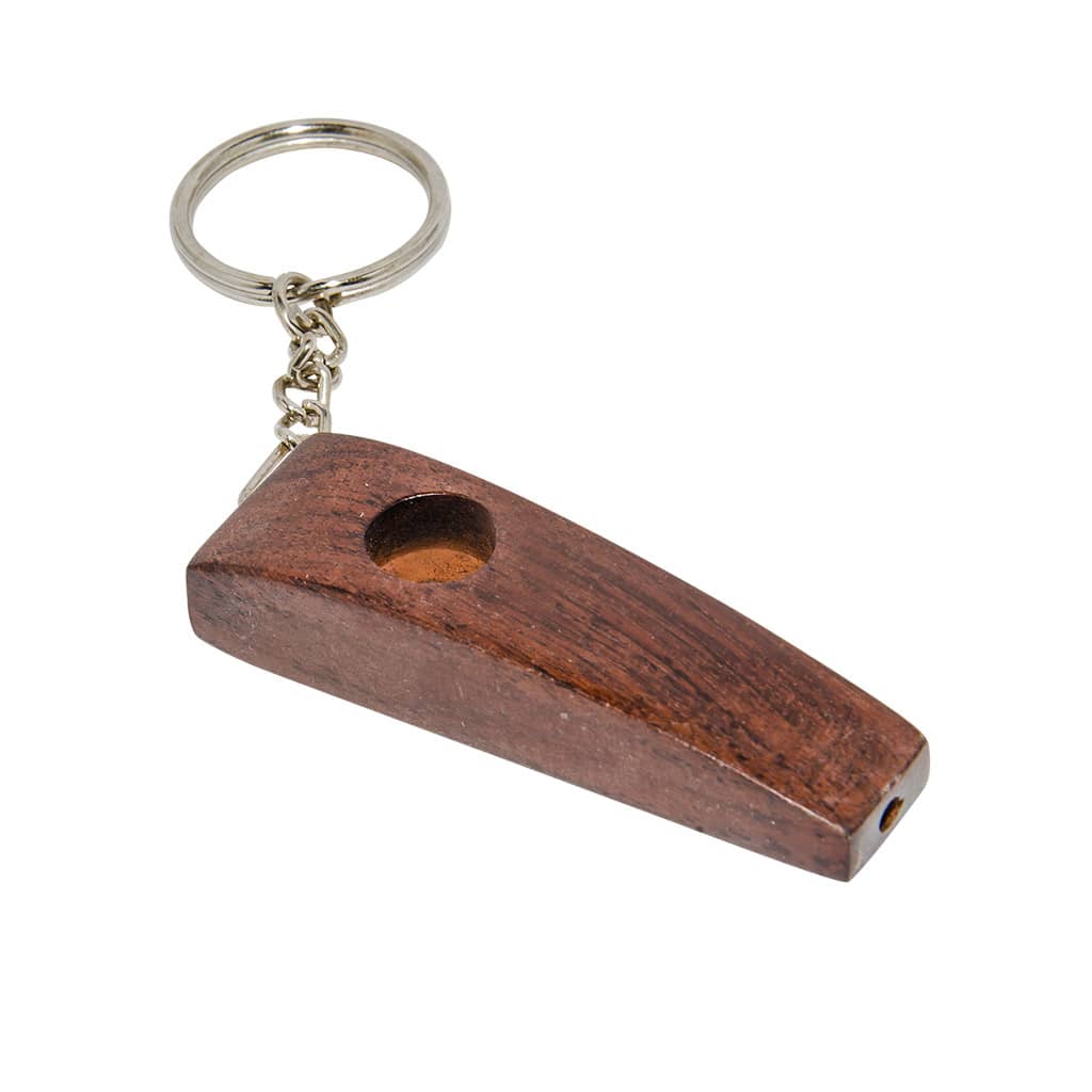 Key Chain Wooden Pipe 2