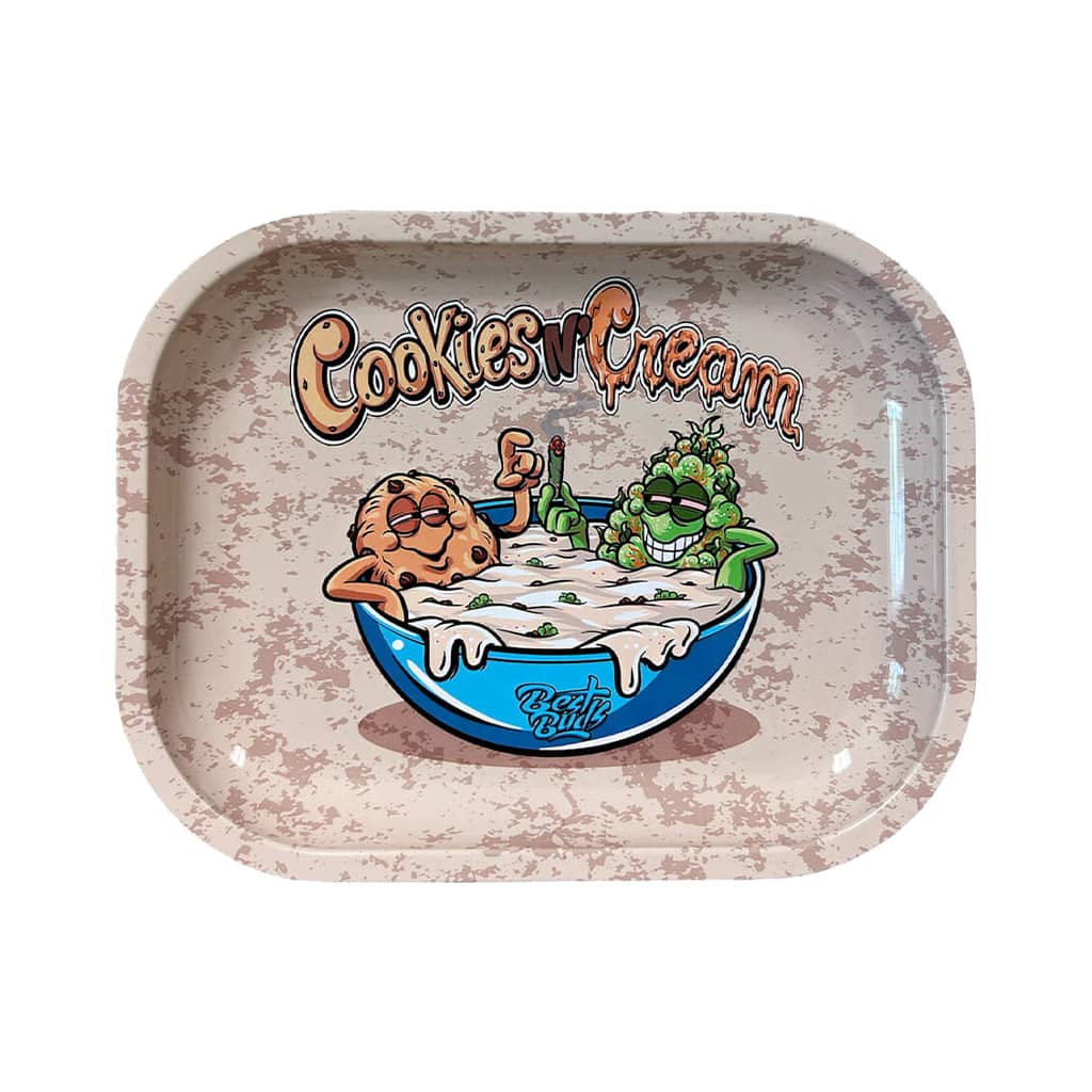 Best Buds Cookies & Cream Metal Rolling Tray