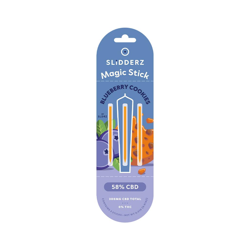 blueberry cookies flavoured magic stick containing 300mg CBD
