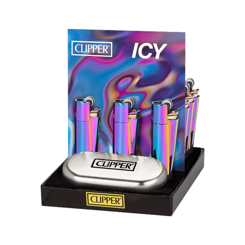 Clipper Lighters Icy Colors