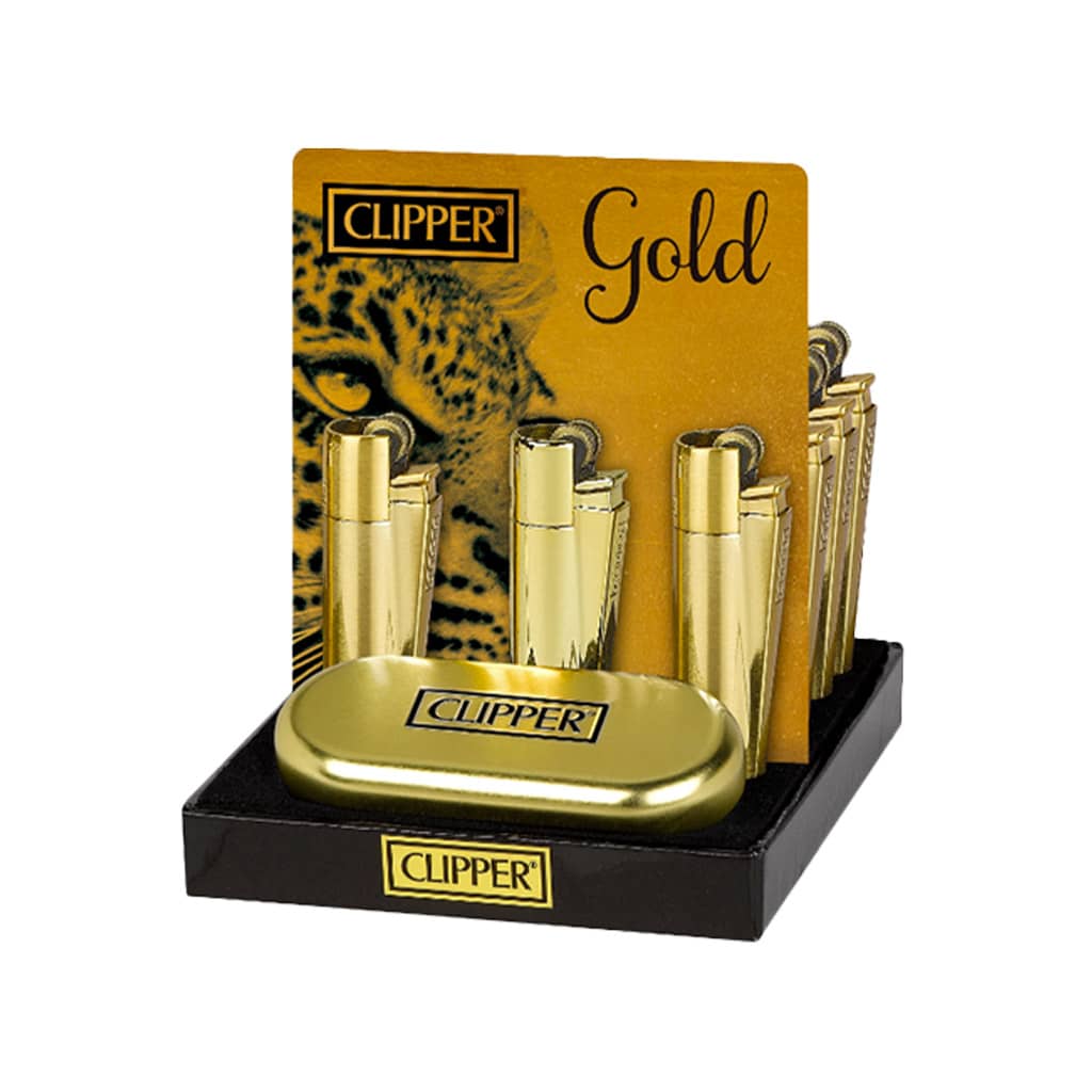 Clipper Lighters Gold